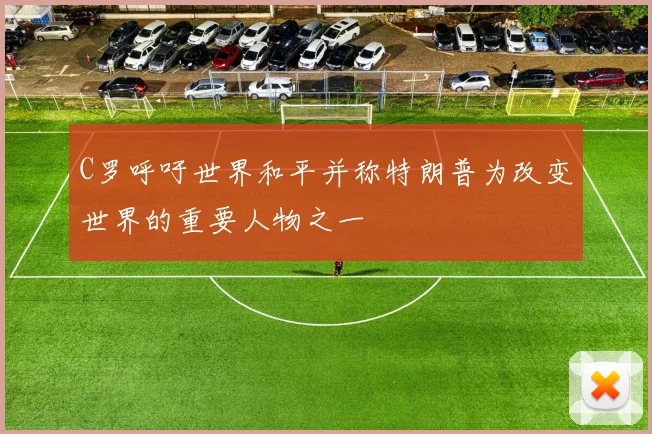 C罗呼吁世界和平并称特朗普为改变世界的重要人物之一