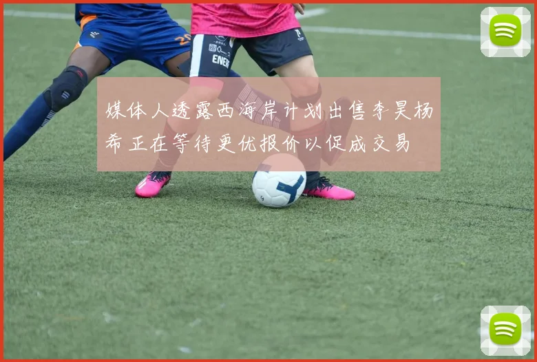 媒体人透露西海岸计划出售李昊杨希正在等待更优报价以促成交易